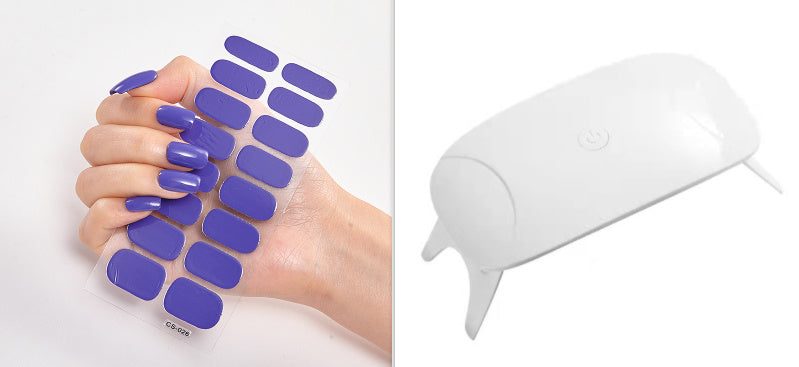 Waterproof Long Lasting Nail Stickers Letter Color