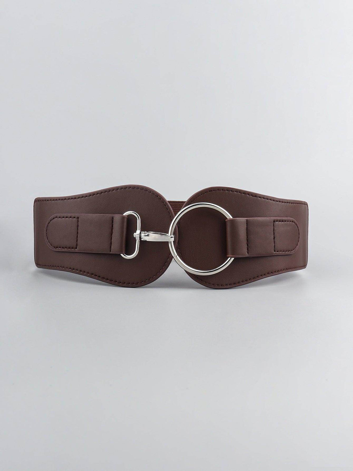 PU Elastic Wide Belt for Comfortable Fashion Fit