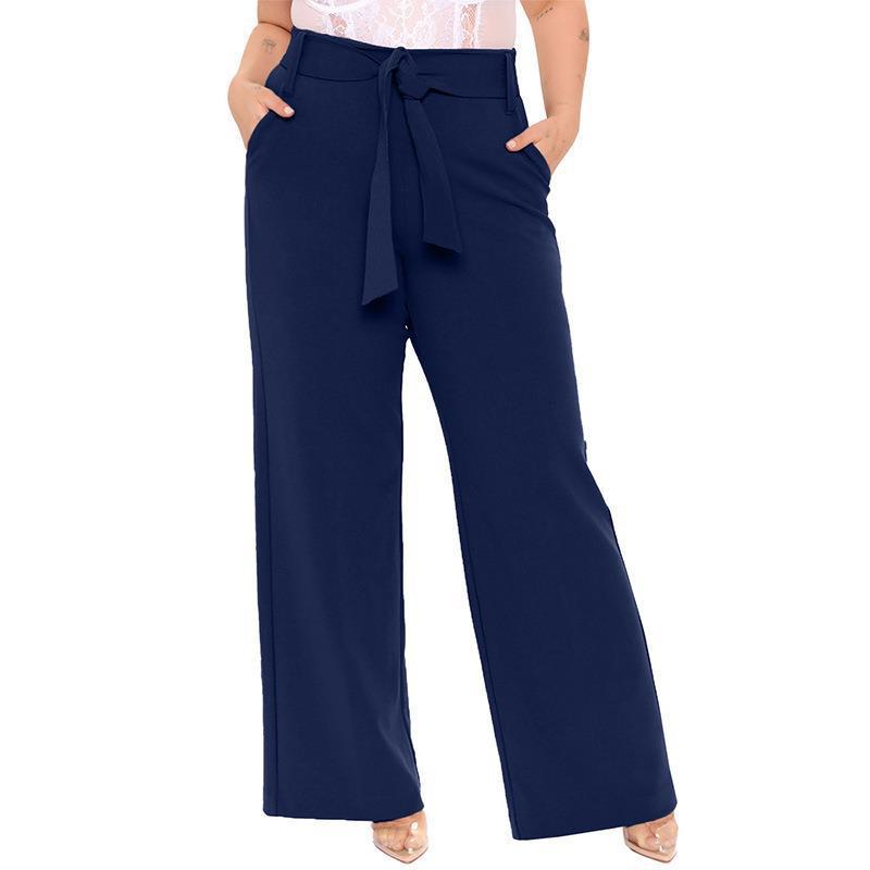 New Womens Independent-site Solid-color Shopee Casual Pants
