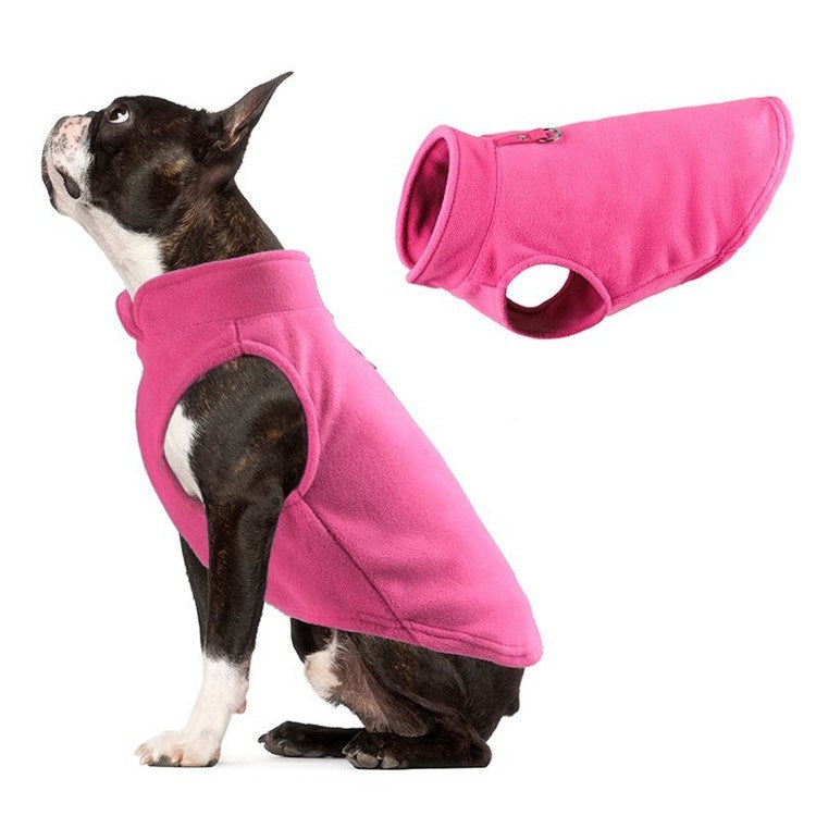 Fleece Pet Dog Clothes Puppy Coat Jacket For Small Vest