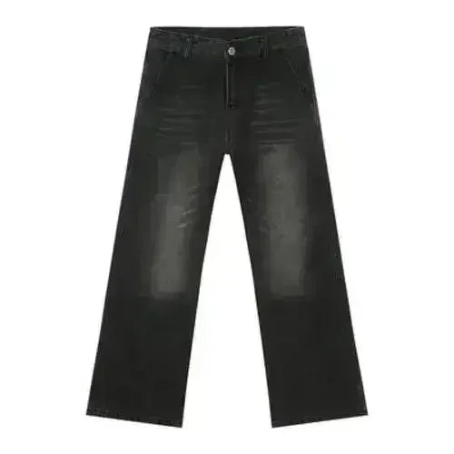 Mid Rise Jeans with Pockets
