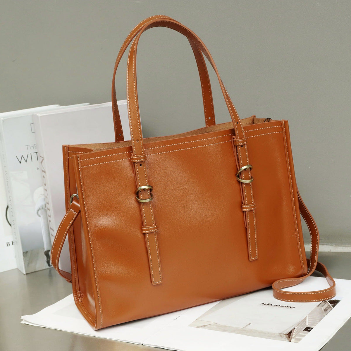 New Genuine Leather Women&