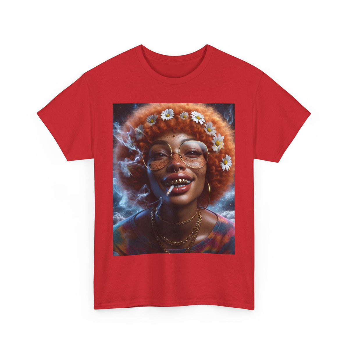 “Hella Trippy” Cotton Graphic Tee