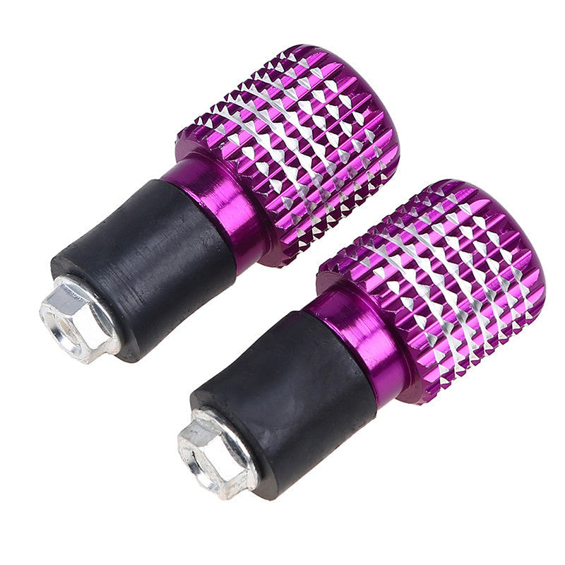 Motorcycle handlebar end cap grip cap