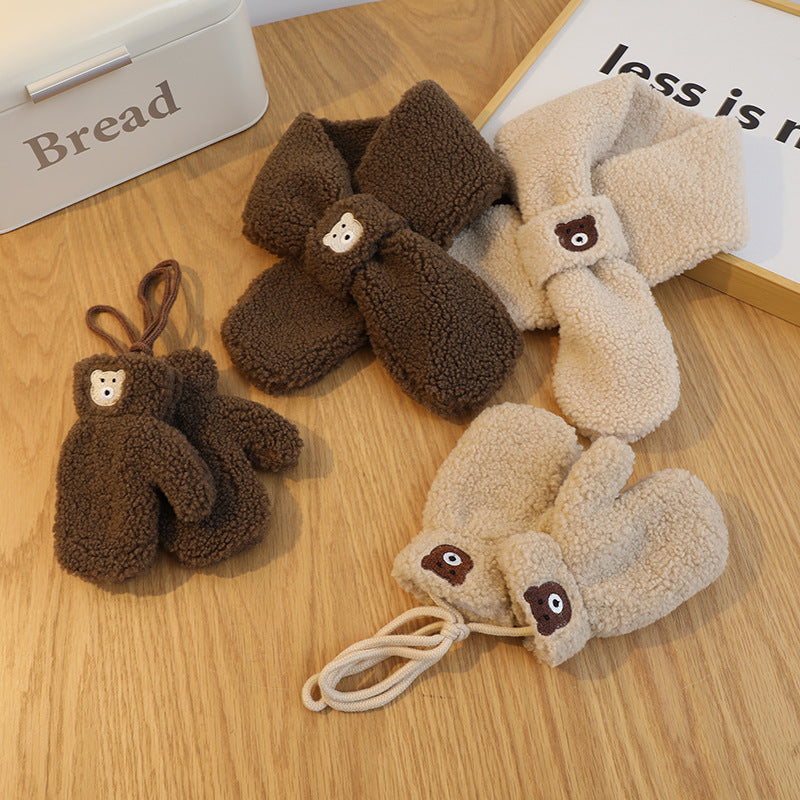 Korean Solid Color Bear Children&