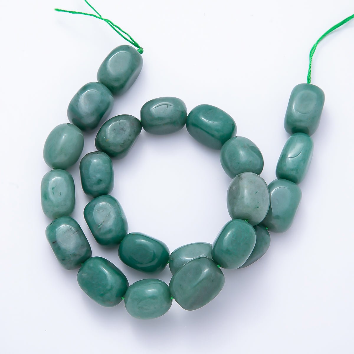 12mm White Quartz, Rose Quartz, Aventurine, Tiger Eye Rectangle Gemstone Bead Strand Finding | WA-00492 ~ WA-00496