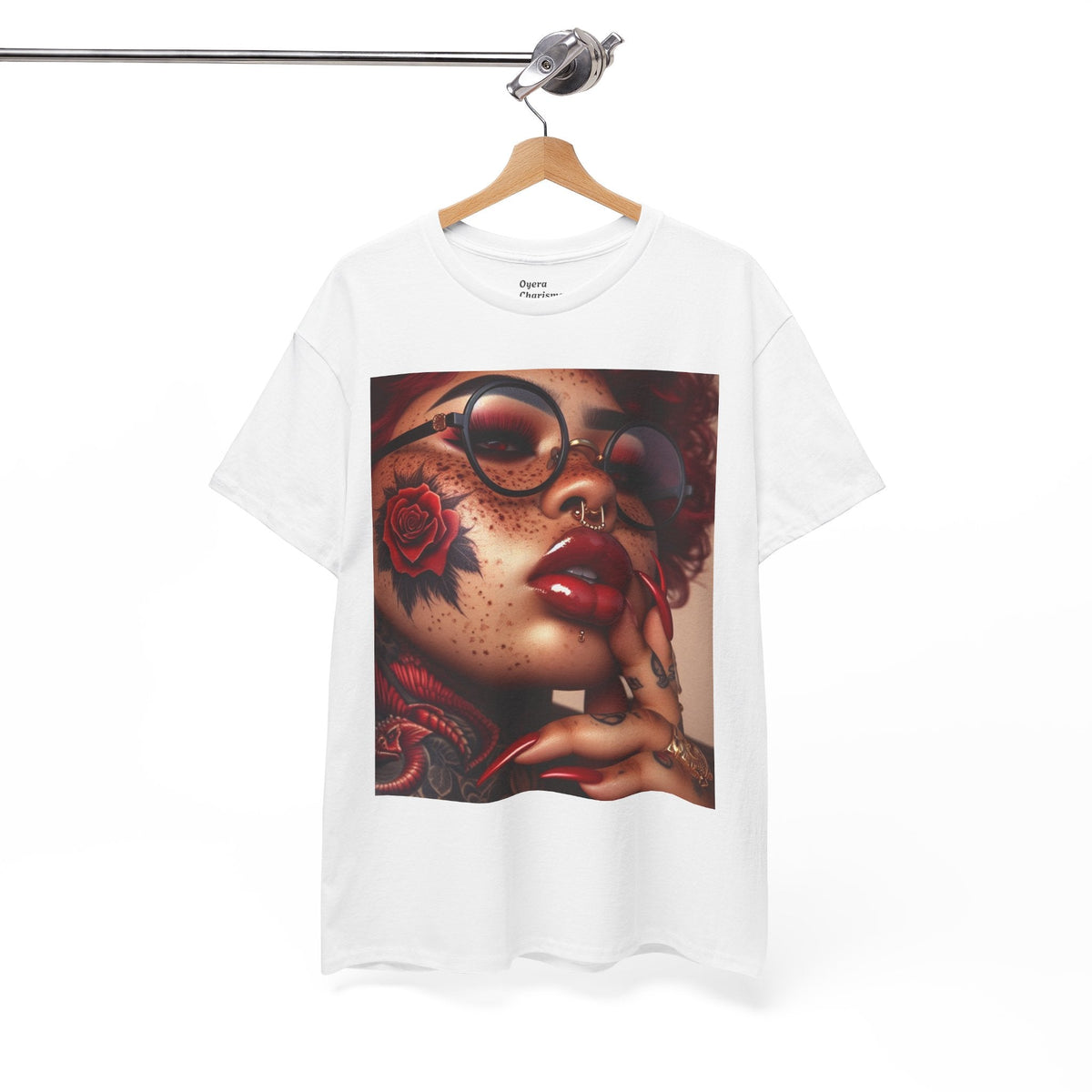 “Code Red” Cotton Graphic Tee