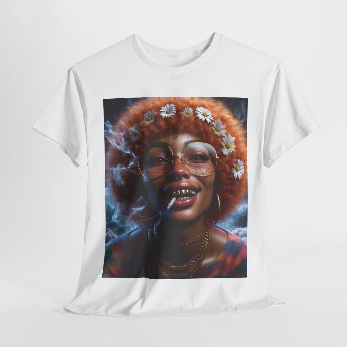“Hella Trippy” Cotton Graphic Tee