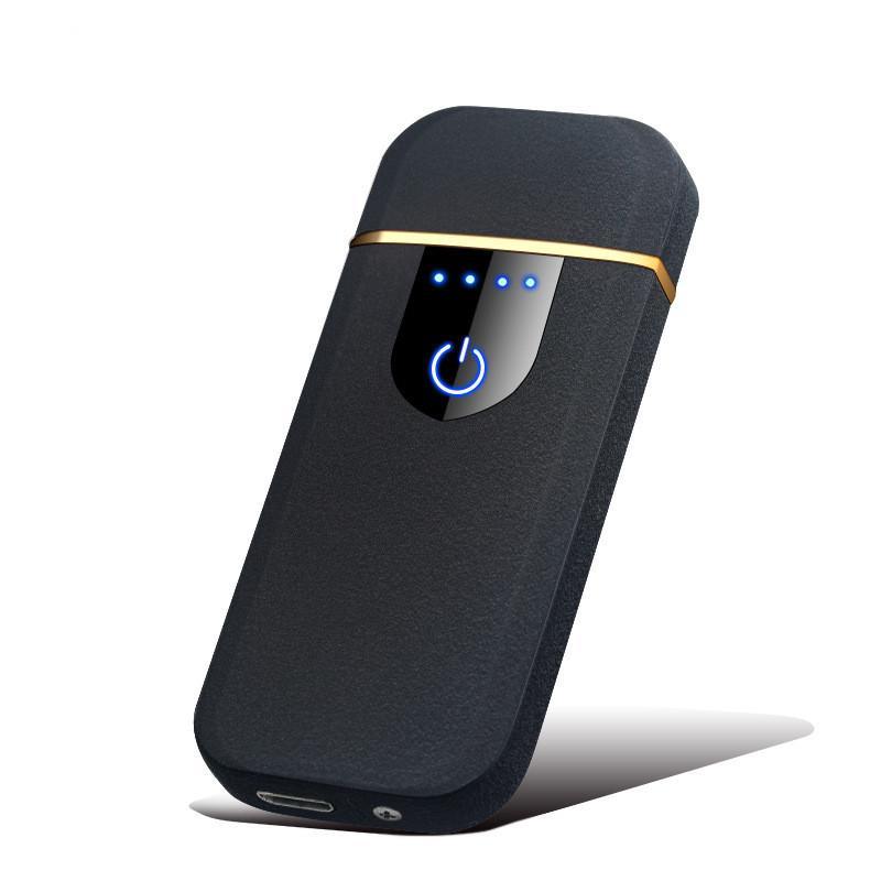 Modern Touch Electric lighter Plasma Lighters Dual arc Lighter USB lighters Flameless Rechargeable Lighter Windproof Lighter Electric lighters for Men Gift Gadgets Accessories