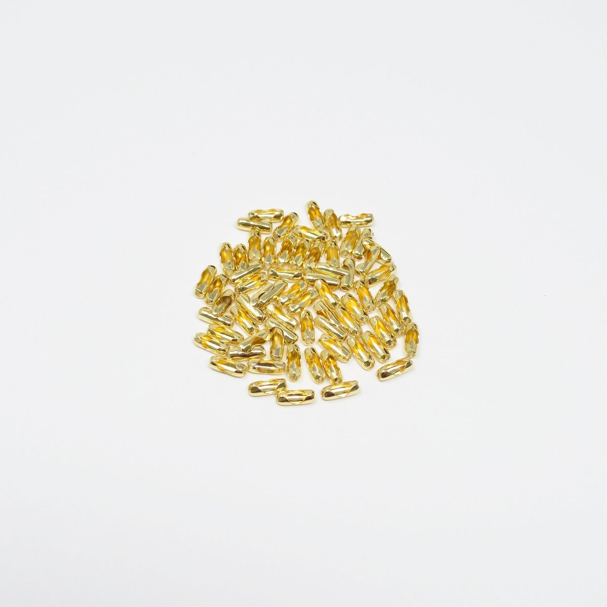 14K Gold Filled Rectangle Crimp Tube Beads For DIY Jewelry Making Supplies Kit L-163