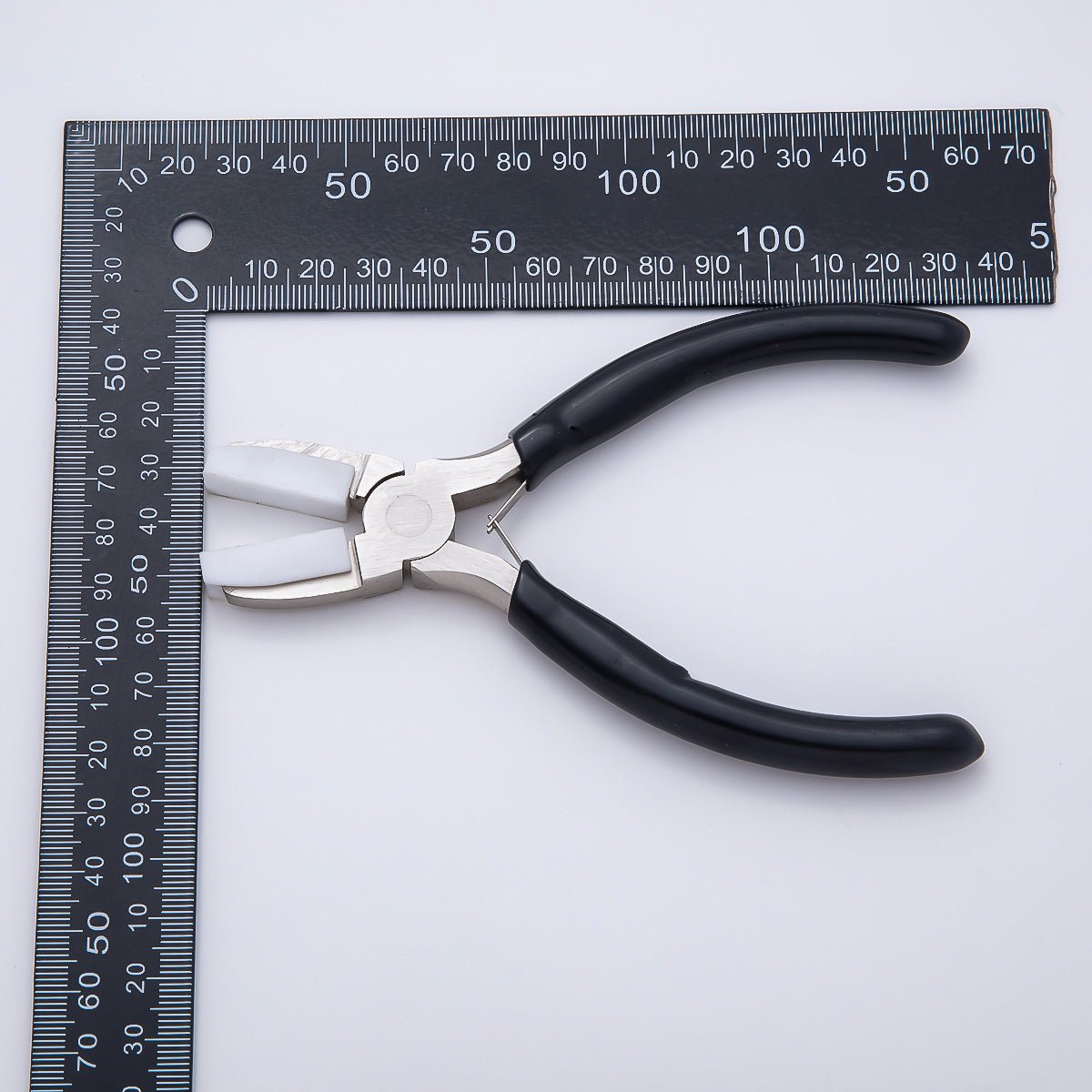 155mm Simple Flat Plier Tool with Ergonomic Handle for Jewelry Making | SP-056