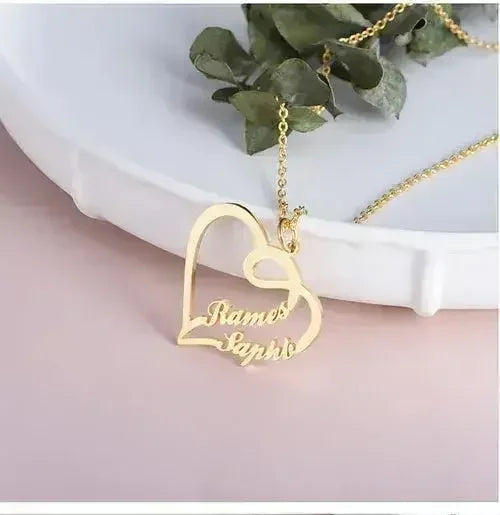 ๐ Eternal Heart Necklace โ 925 Silver Personalized Love Keepsake