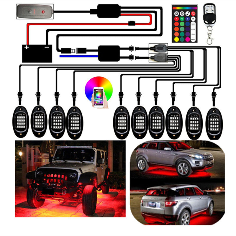 APP Control Decorative Lights for Car and Motorcycle