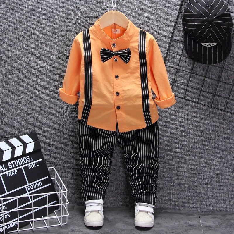Boys Bib Two-piece Children&