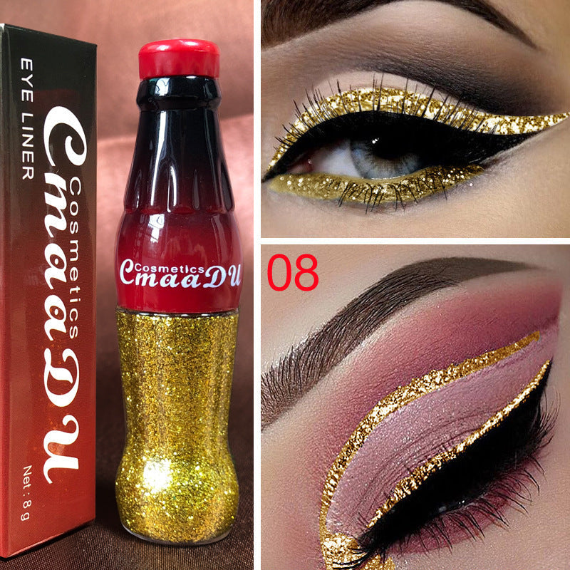 Diamond Shining Glitter Eyeliner: Party-Perfect Smoky Sexy Eyes