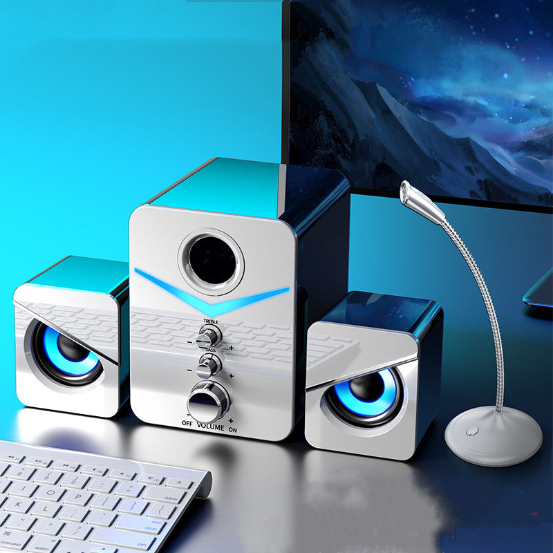 Compatible With , Computer Audio Home Desktop Notebook Universal Small Speaker