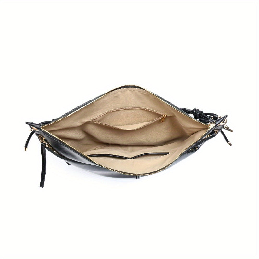 Large Shoulder Bag Unique Handmade Woven Handle hobo