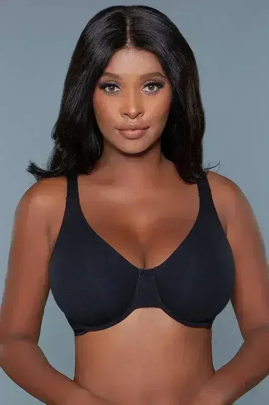 Veronica Full-Coverage Bra | Plus Size Cotton Underwire Bra