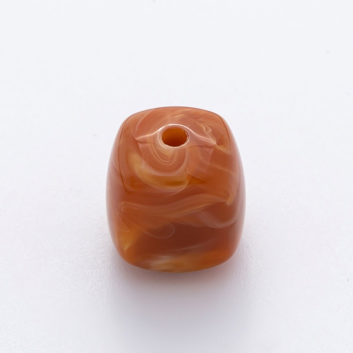 10x 17mm Yellow, Red, Pink Resin Cube Slider Spacer Bead | B109 - B884