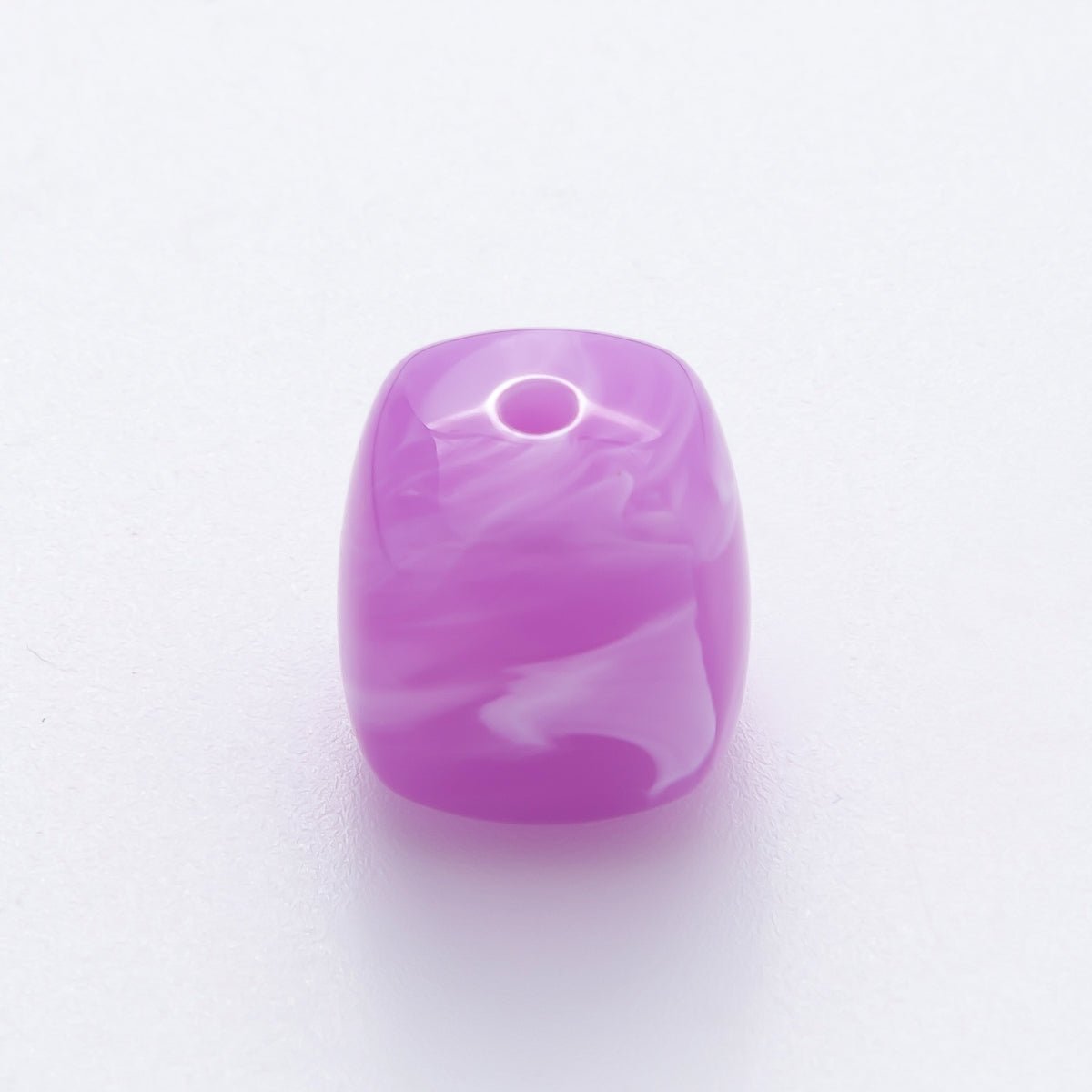 10x 17mm Yellow, Red, Pink Resin Cube Slider Spacer Bead | B109 - B884