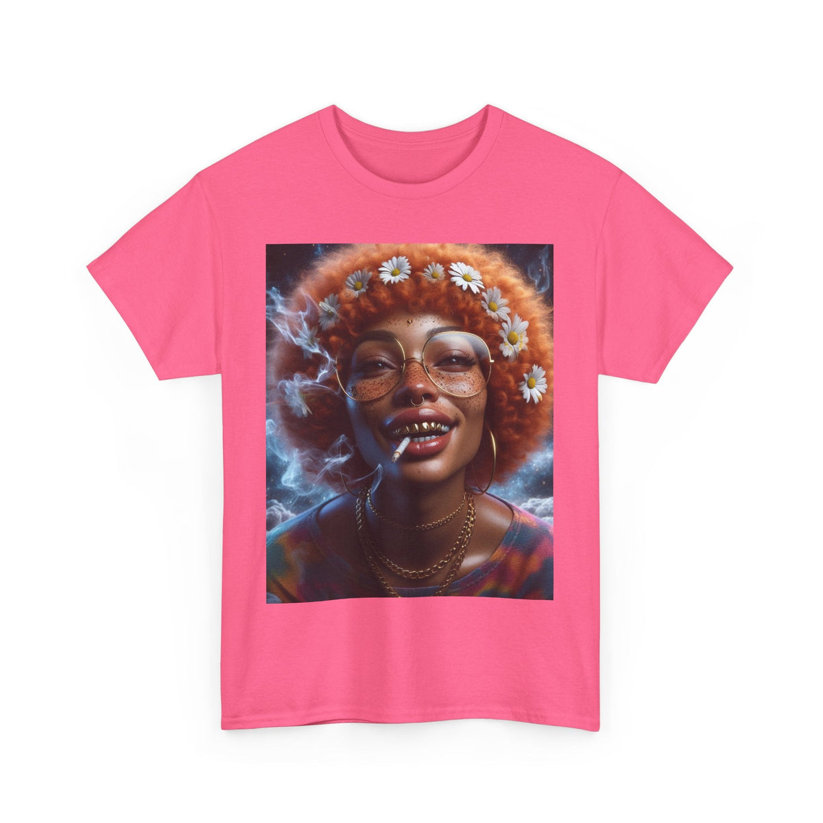 “Hella Trippy” Cotton Graphic Tee