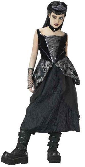 Gothic Princess Costume Adult Small 6-8