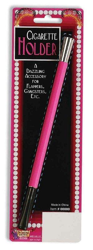 Long Pink Cigarette Holder 20&