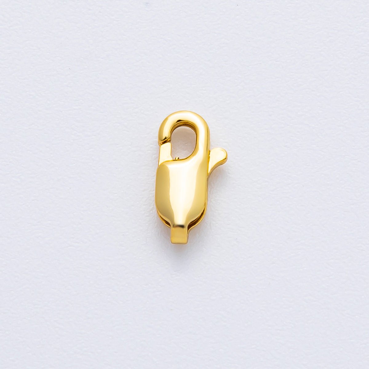 18K Gold Filled 10mm Puffy Lobster Clasp Charm Finding | Z1372