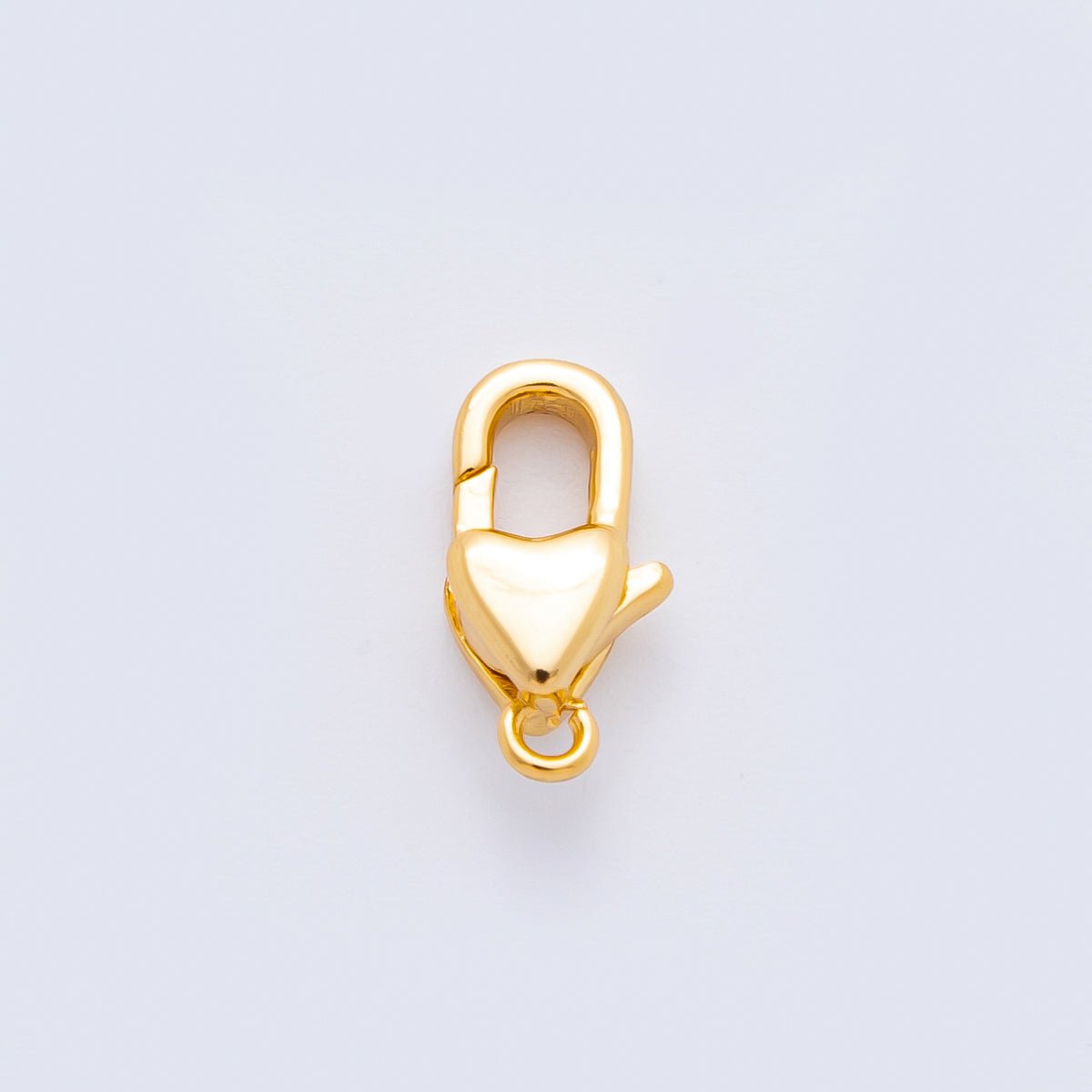 18K Gold Filled 12mm Dainty Lovely Padlock Lobster Clasp Finding | Z-A1360