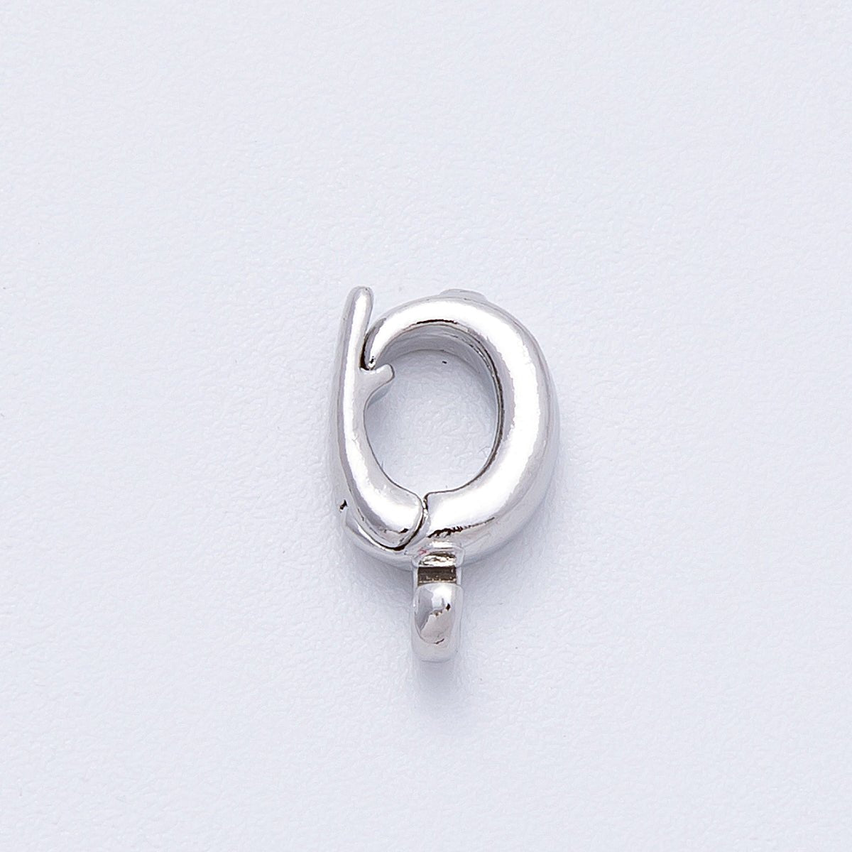 18K Gold Filled 12mm Pull Gate Round Clasps Closure Finding in Gold & Silver | Findings-00037 Findings-00038