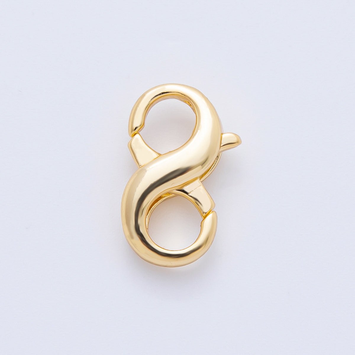 18K Gold Filled 18mm Infinite Double Lobster Clasp Finding | Z-A1258