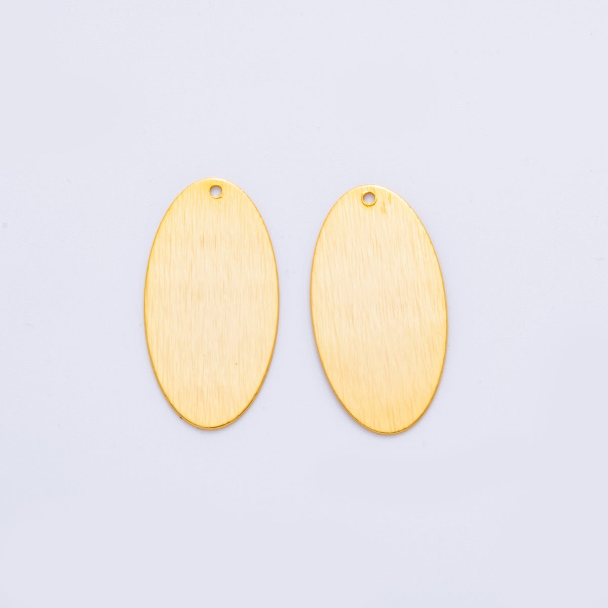 18K Gold Filled 30mm Lined Sphere Minimalist Thin Charm Finding | Z1193