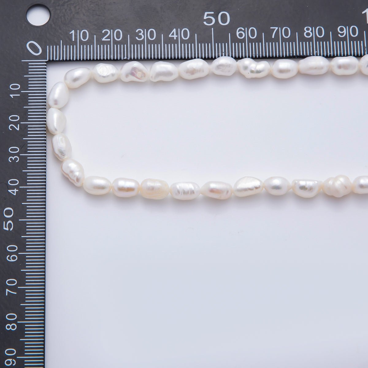 18K Gold Filled 5.9mm Freshwater Pearl Necklace 17.1 Inches + Extender | WA-A3472