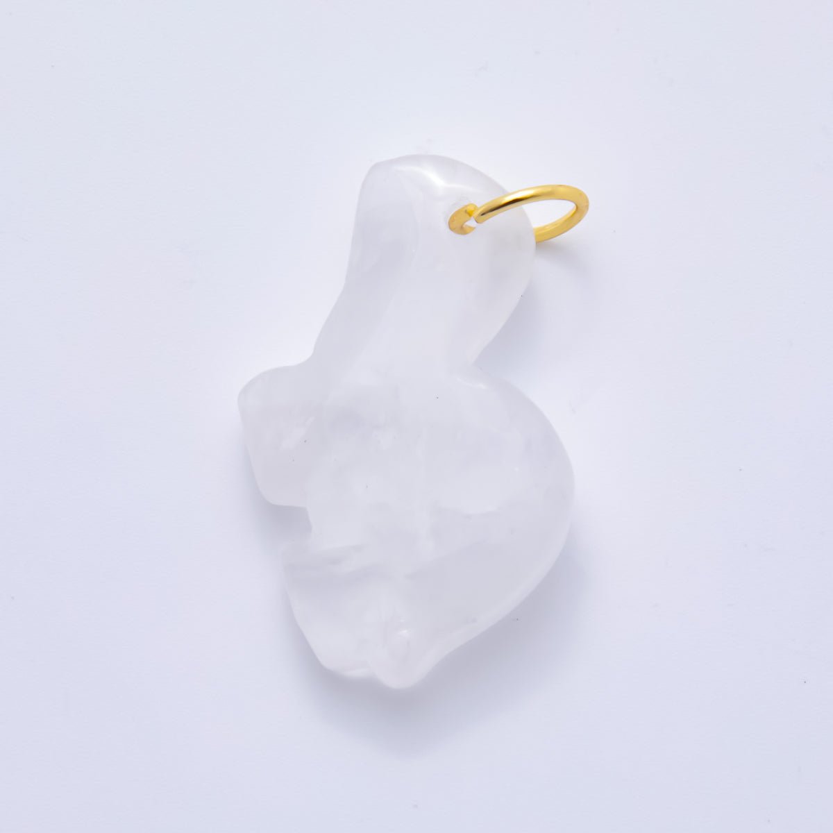 18K Gold Filled Natural Gemstone Turtle Sea Animal Charm | AH840 AH841
