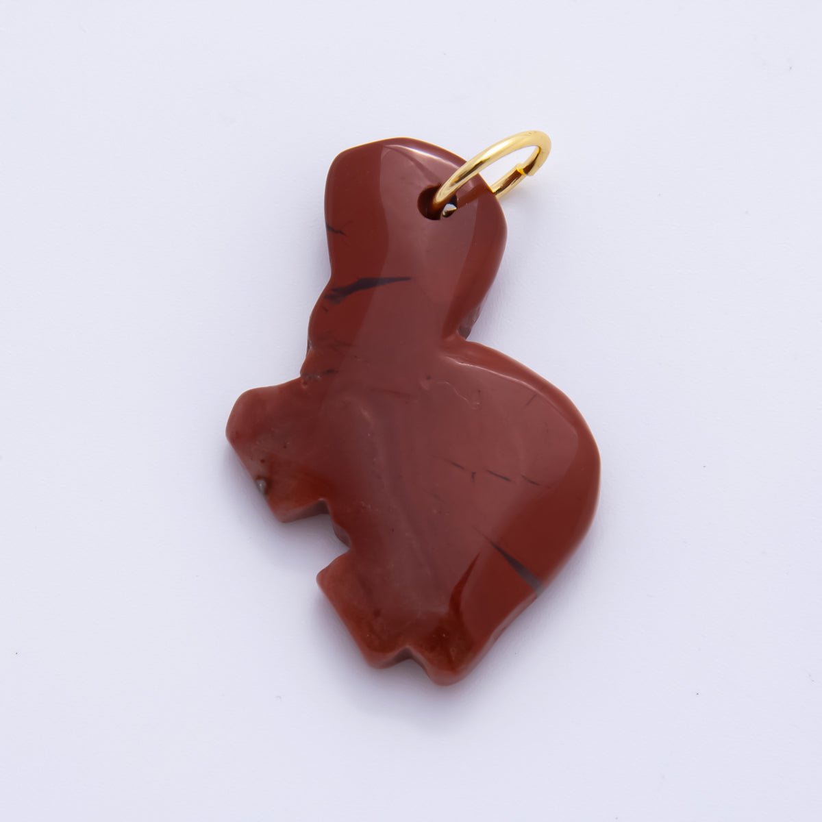 18K Gold Filled Natural Gemstone Turtle Sea Animal Charm | AH840 AH841