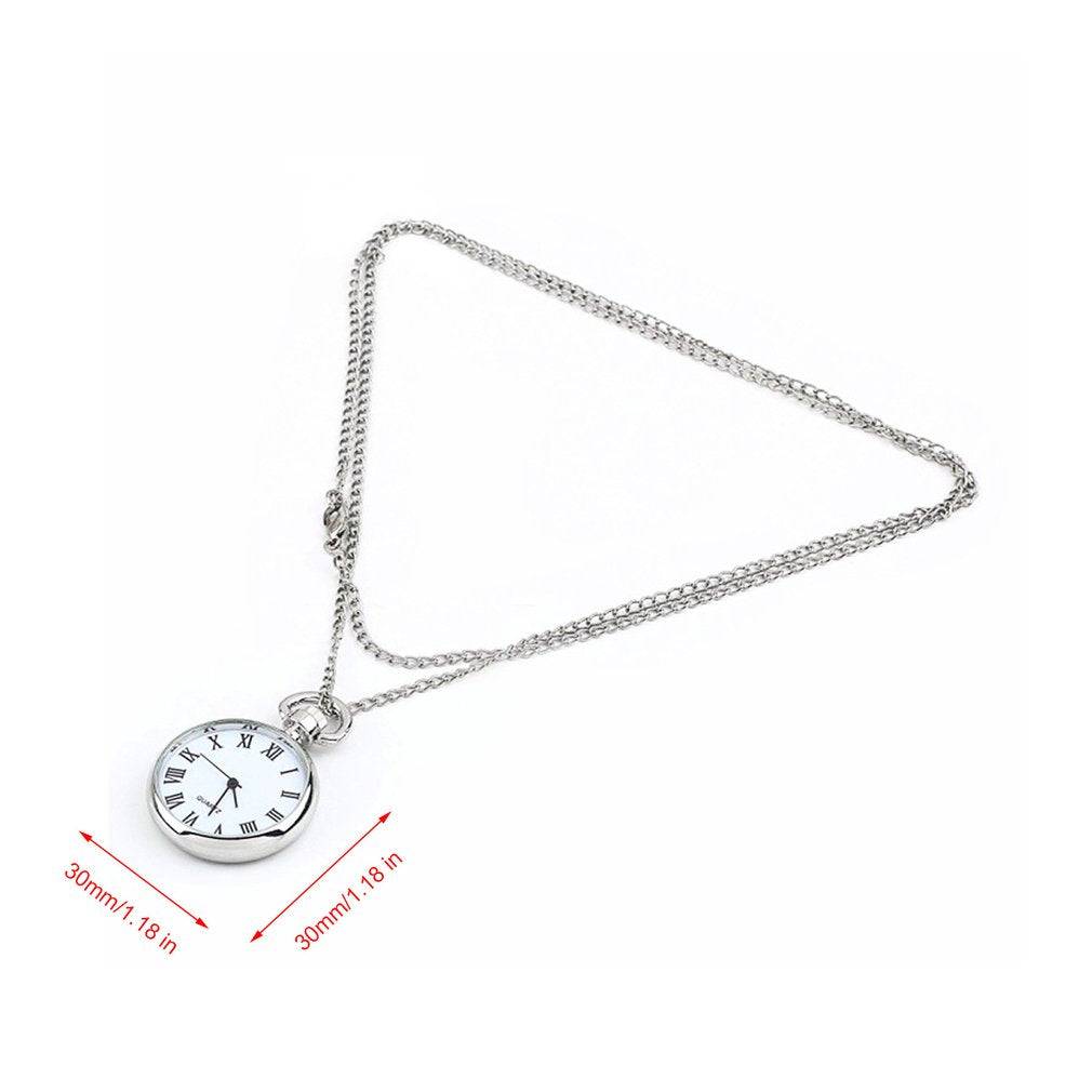 Ladies necklace pocket watch