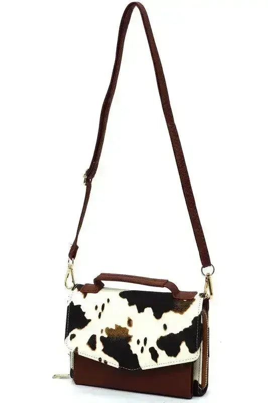 Vegan Leather Crossbody Bag - Compact Phone Organizer | Femstylo