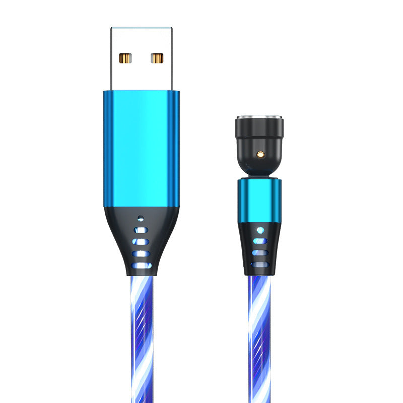540 Rotate Magnetic 3A Charging Cable USB Type C