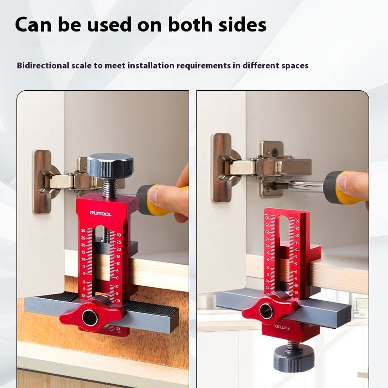 Cabinet Door Installation Aid Aluminum Alloy