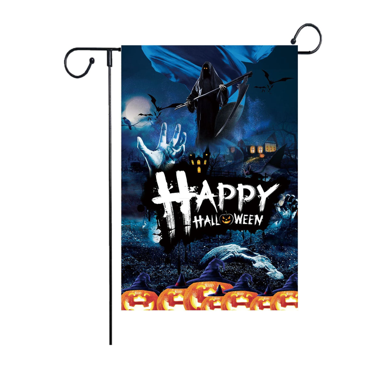 Halloween Flag Holiday Garden Decoration