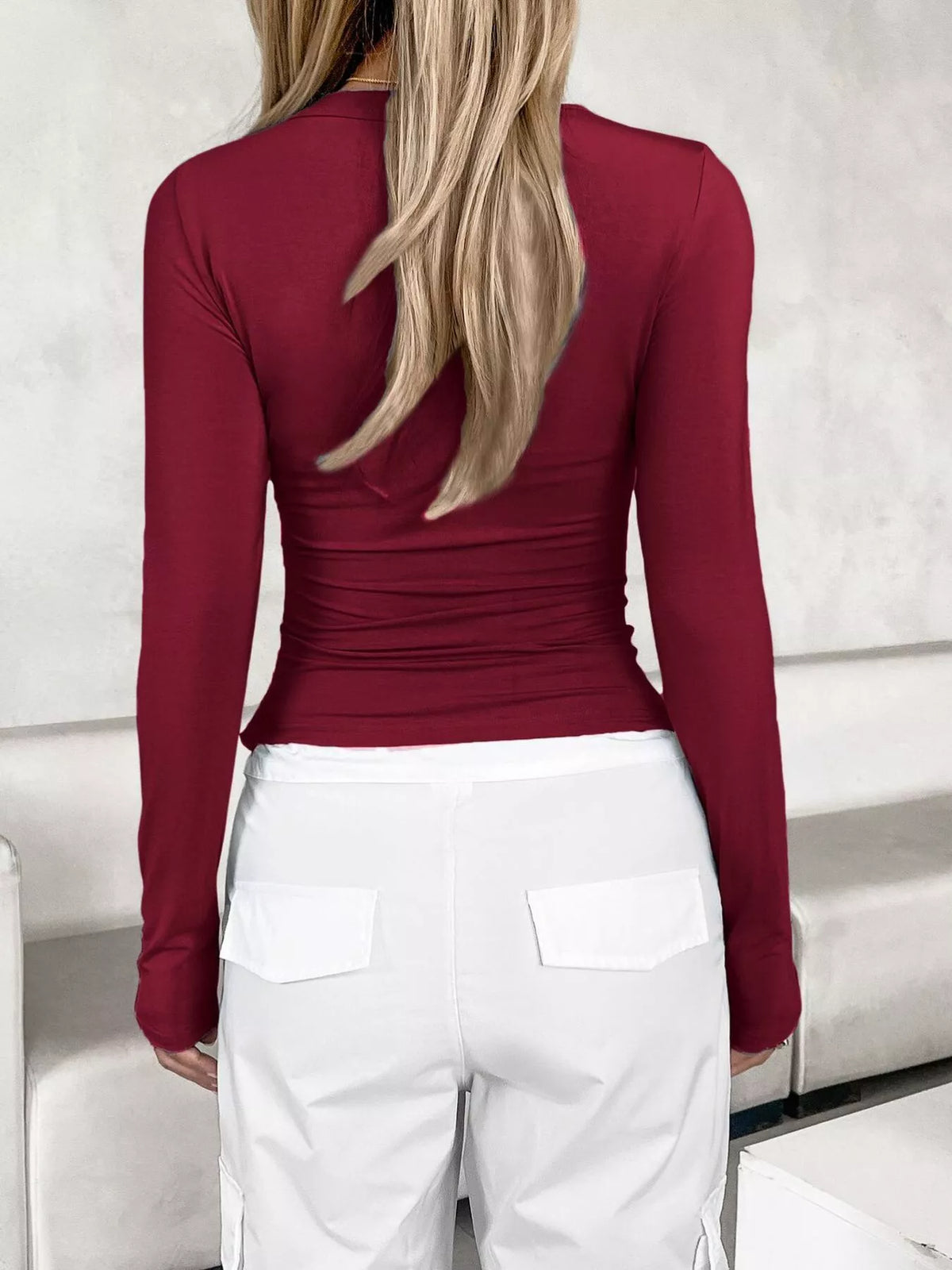 Slim Fit Long Sleeve T-Shirt