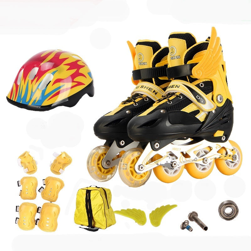 Pu Single Wheel Adjustable Children&