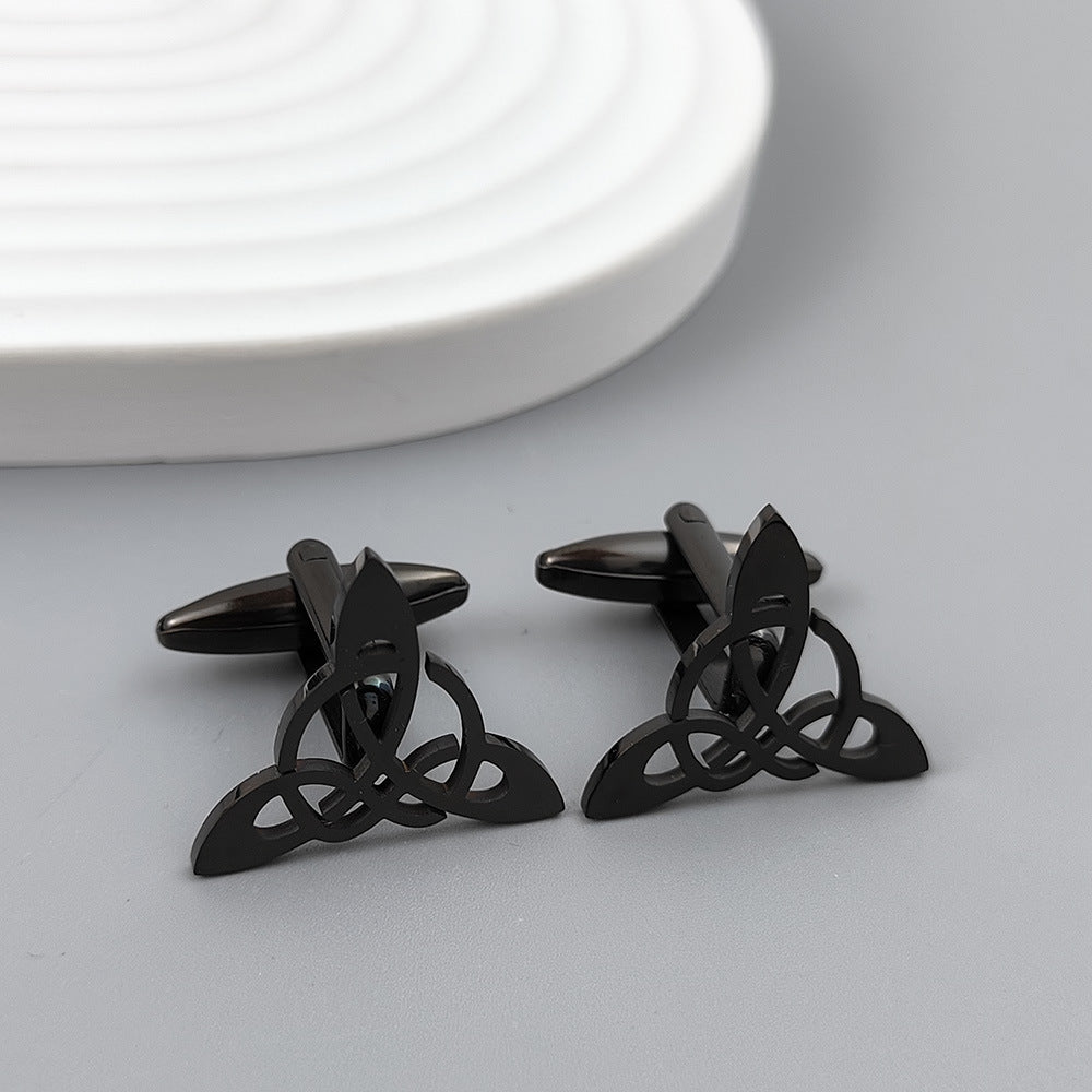 Geometric Triangle Symmetrical Hollow Men&