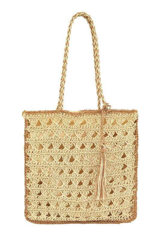 “Lady In The Sun” Tote Shoulder Bag
