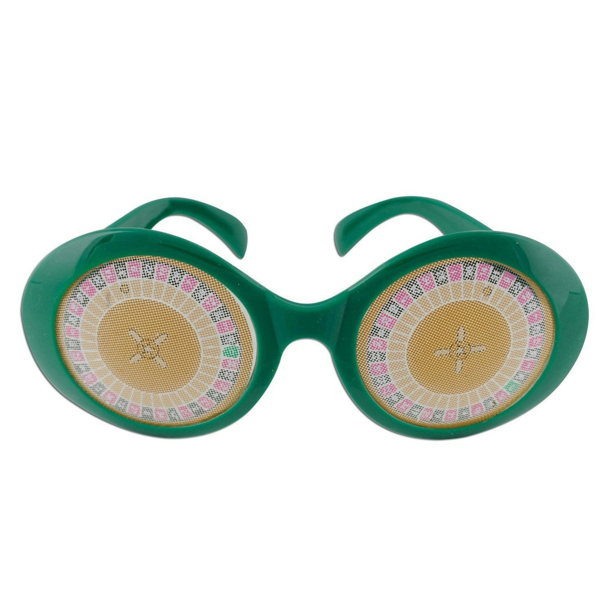 Casino Roulette Wheel Novelty Glasses