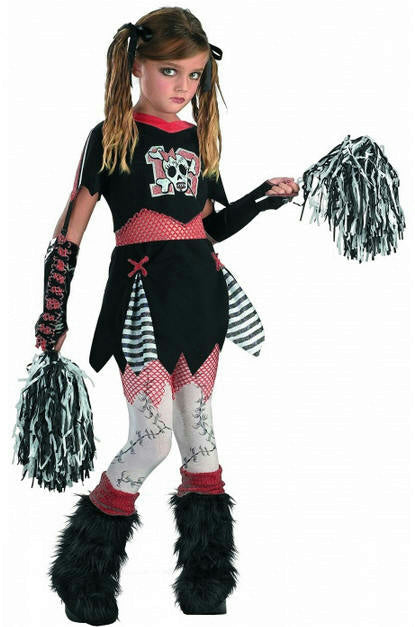 Cheerless Leader Girls Costume Size Large 10-12