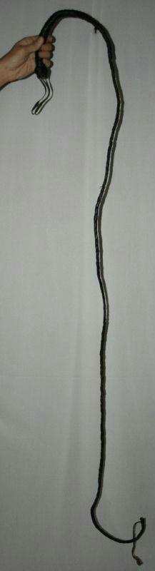 6 Foot Bull Whip Real Leather Accessory Prop Dominatrix
