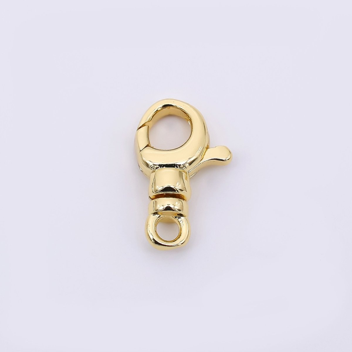 24K Gold Filled 13mm Classic Rounded Swivel Lobster Clasp Closure Finding | Z-1309