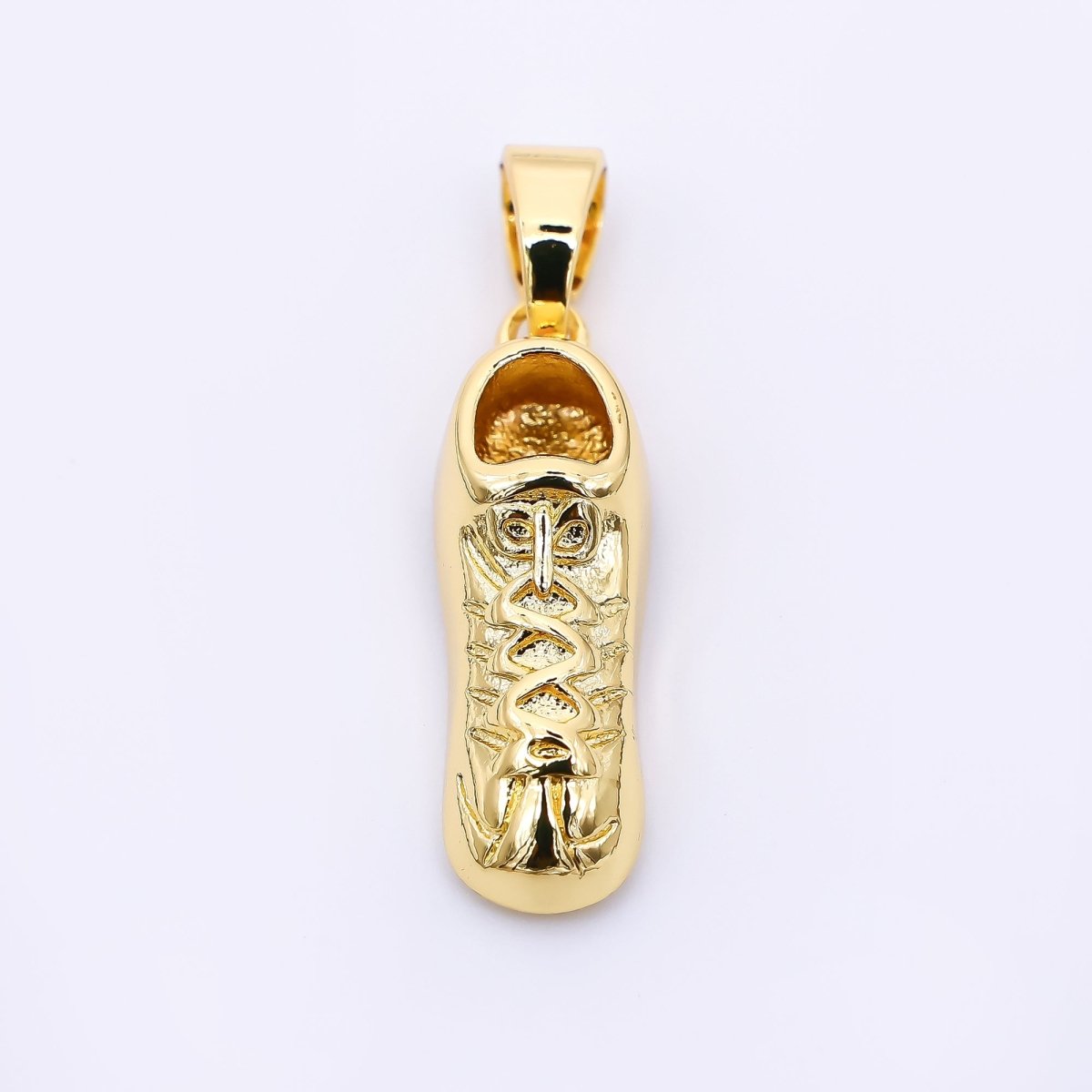 24K Gold Filled 23mm Sport Shoe Sneaker Charm | AH-467