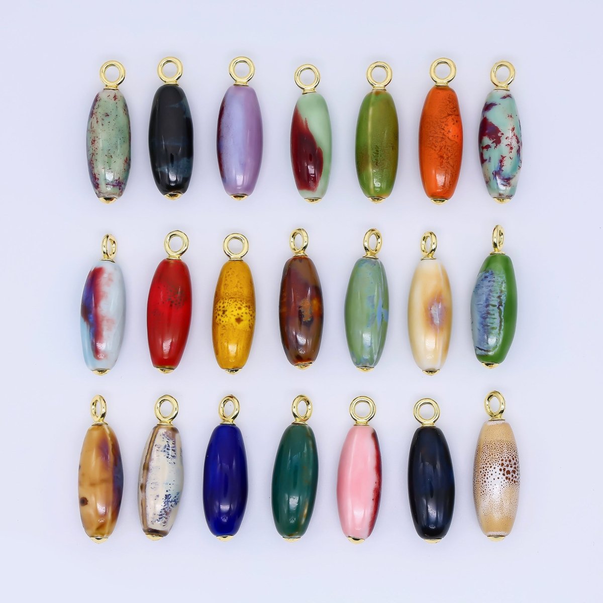 24K Gold Filled Ceramic Art Nature&
